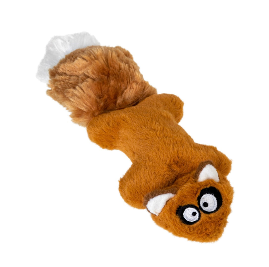 Іграшка для собак GiGwi Plush Білка з 2-ма пискавками | 24 см